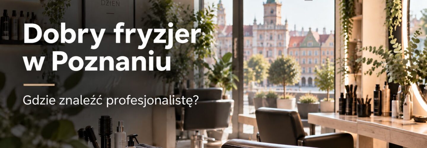 dobry fryzjer w Poznaniu